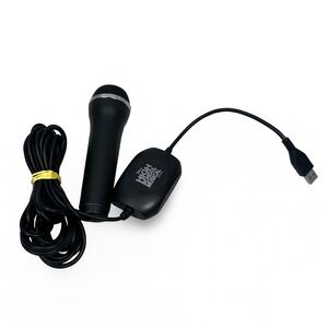 Disney High School Musical Logitech USB Microphone Black A-0234A Karaoke Wii PS3